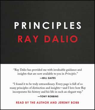 Principles: Life and Work by Ray Dalio cover