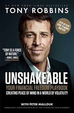 Unshakeable: Your Financial Freedom Playbook by Anthony Robbins cover