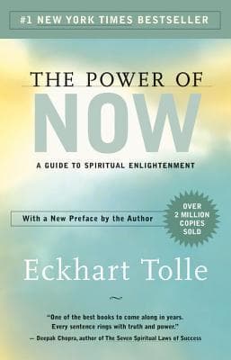 The Power of Now: A Guide to Spiritual Enlightenment by Eckhart Tolle cover