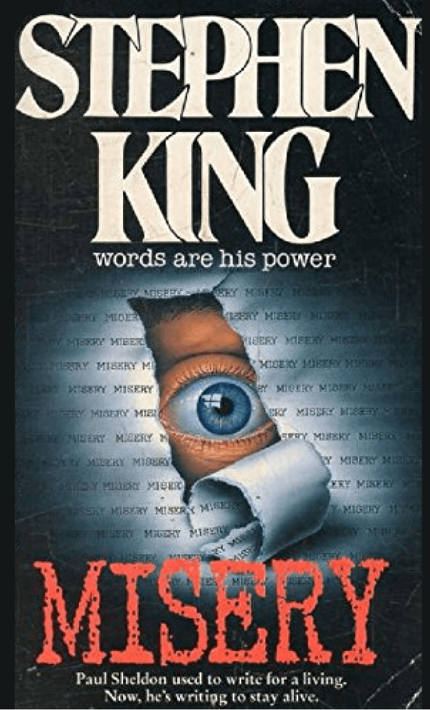 Misery by Stephen King cover