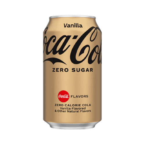 Coca-Cola Holiday Creamy Vanilla Zero Sugar